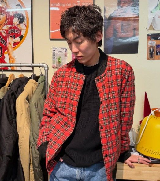 Supreme Supreme Plaid Bomber Jacket Roses Lined Fall/Winter 2013 Size US S / EU 44-46 / 1 - 2 Thumbnail