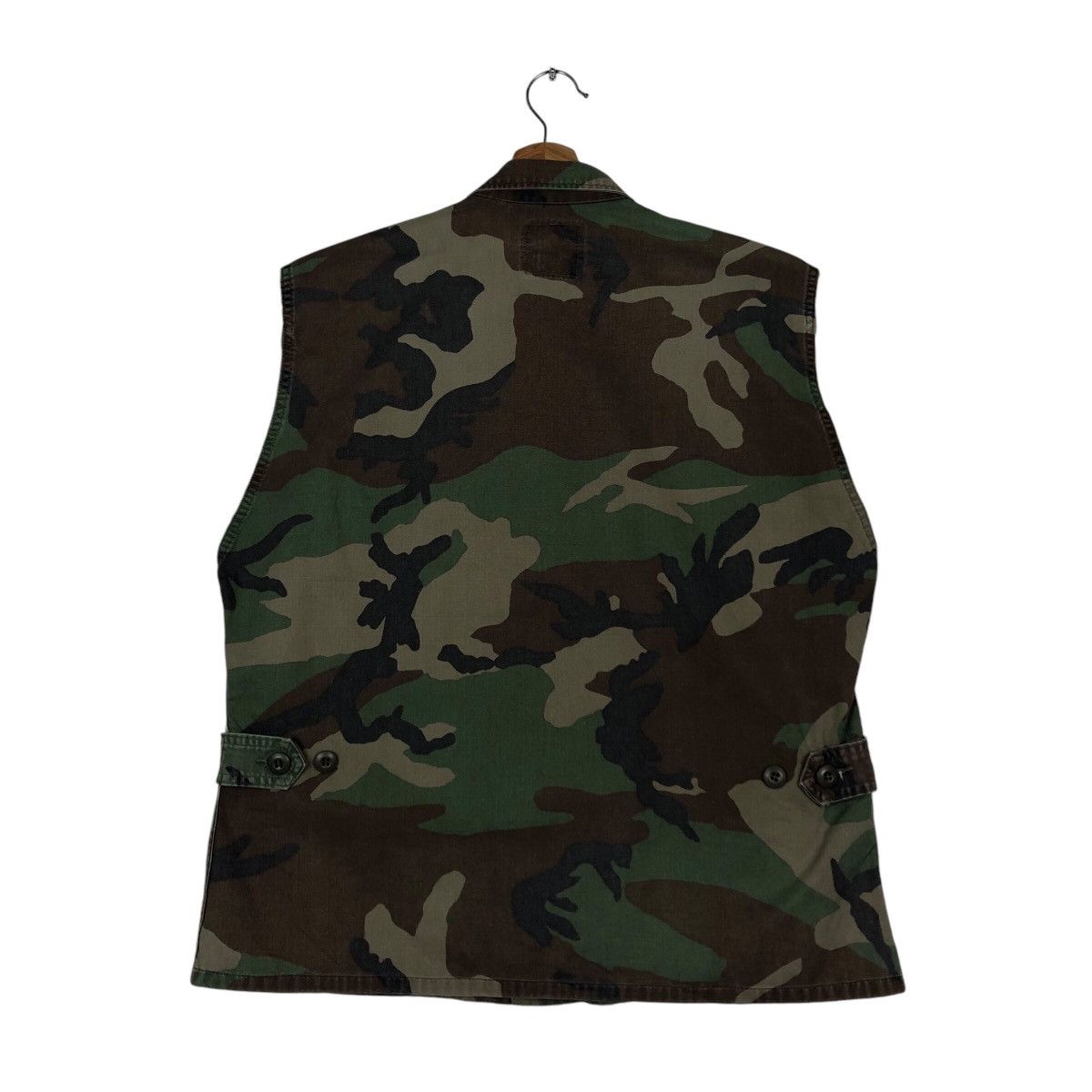 Other 📌Vintage Air Force Us Military Camouflage Biker Jacket Vest Size US M / EU 48-50 / 2 - 9 Thumbnail