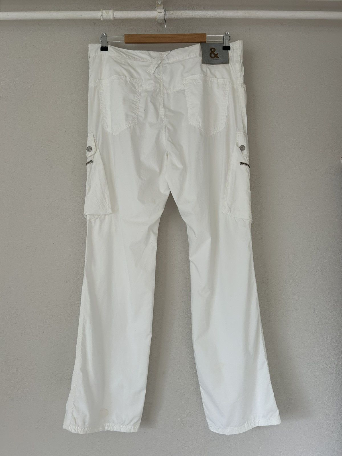 Dolce & Gabbana White Cargo Pants Size US 36 / EU 52 - 10 Thumbnail