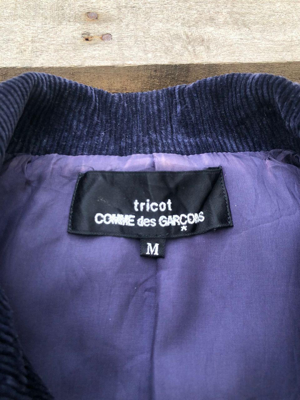 Comme des Garcons AD2002 Tricot COMME des GARCONS Corduroy Jacket Size US XS / EU 42 / 0 - 4 Thumbnail