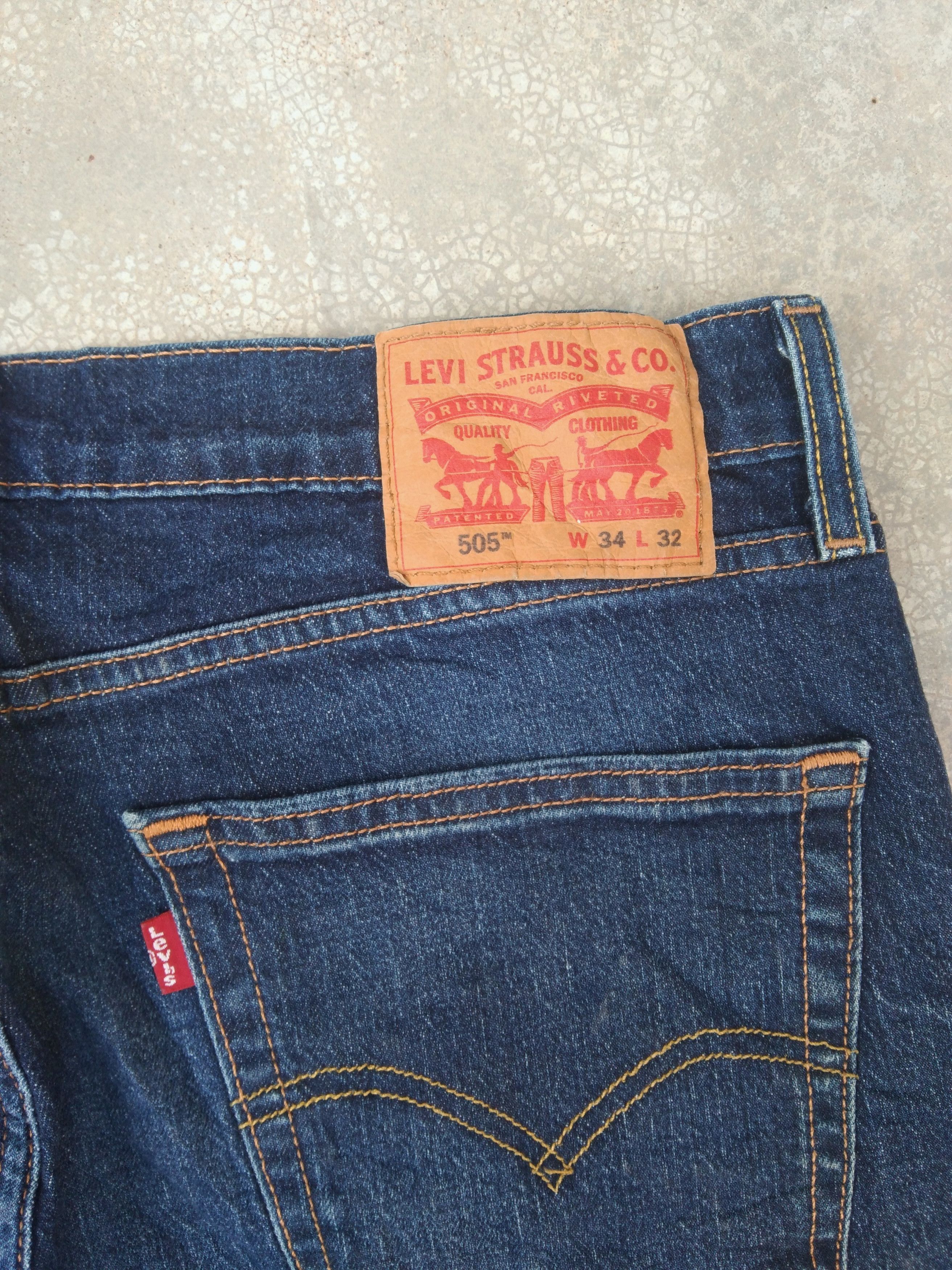 Levi's Vintage Levi's Jeans 505 34x32 Size US 34 / EU 50 - 3 Thumbnail