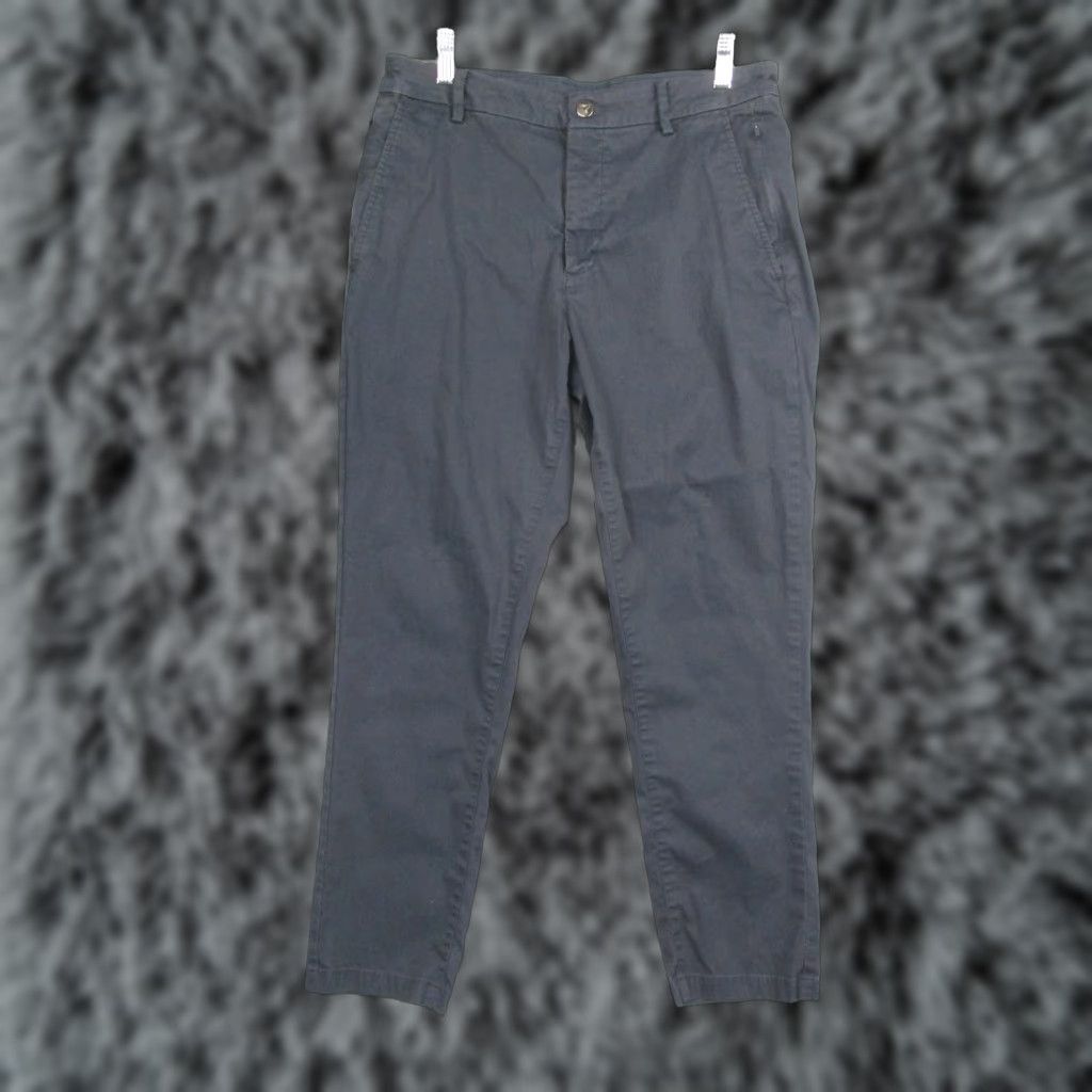 Vintage Birddog Boom Pants Mens 32x28 Gray Chino Slim Tapered Zip Pockets Casual Stretch Pants Size US 32 / EU 48 - 1 Thumbnail