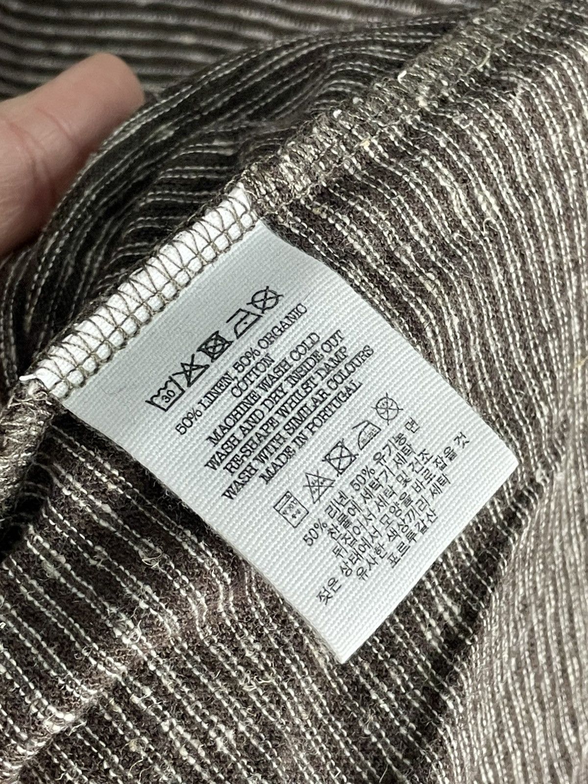 YMC Oversized YMC Striped Japanese “Triple T Shirt” Size US XL / EU 56 / 4 - 8 Thumbnail