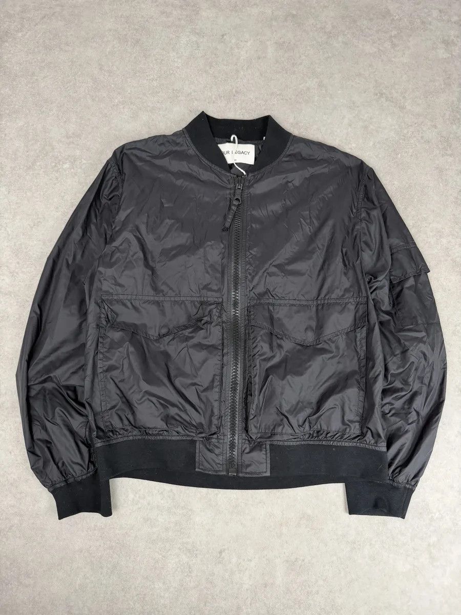 Our Legacy SS2016 Our Legacy Silky Black Light Nylon Jacket Size US M / EU 48-50 / 2 - 5 Thumbnail