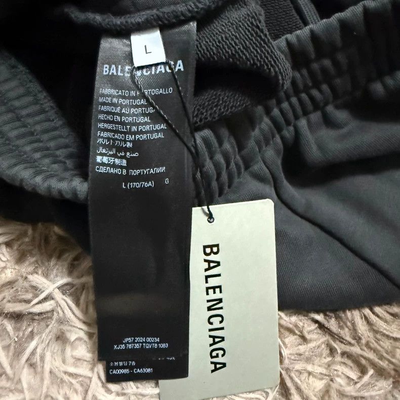 Balenciaga Balenciaga size L Reflective letter logo wide-leg baggy tr Size US 26 / EU 42 - 4 Thumbnail