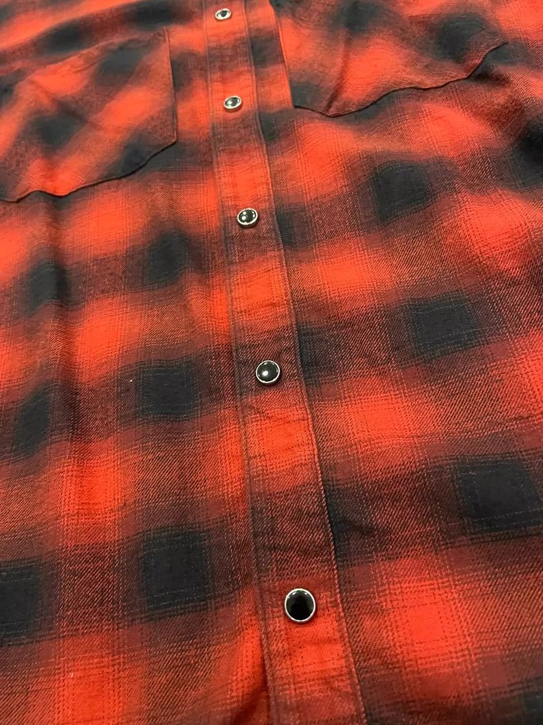Amiri Amiri Long-sleeved shirt with red plaid 2501-Nextarrow Size US L / EU 52-54 / 3 - 2 Thumbnail