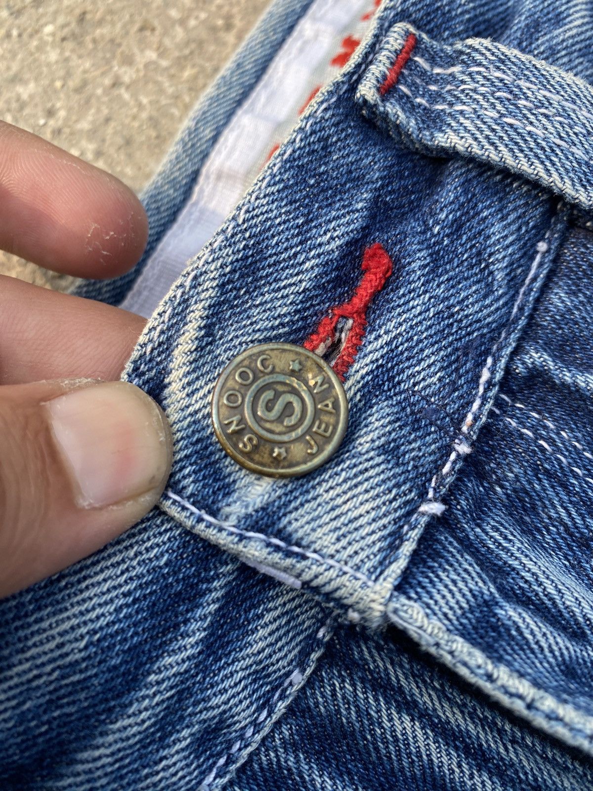 JNCO × Vintage Snooc Vintage Thrashed Hiphop jean Size US 32 / EU 48 - 22 Thumbnail
