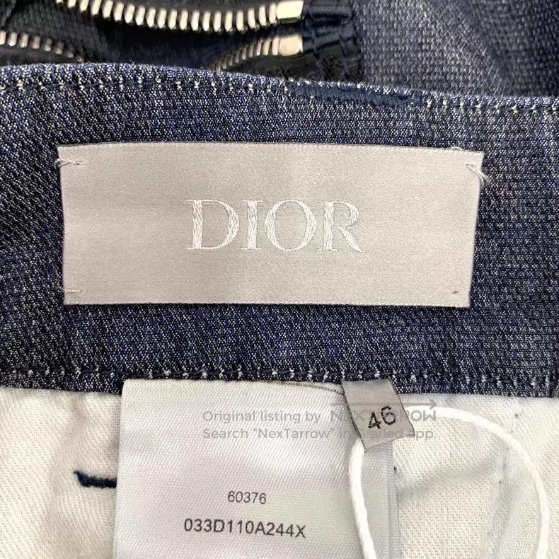 Dior Dior Dark blue zipper pocket three-dimensional tailoring d Size US 30 / EU 46 - 6 Thumbnail
