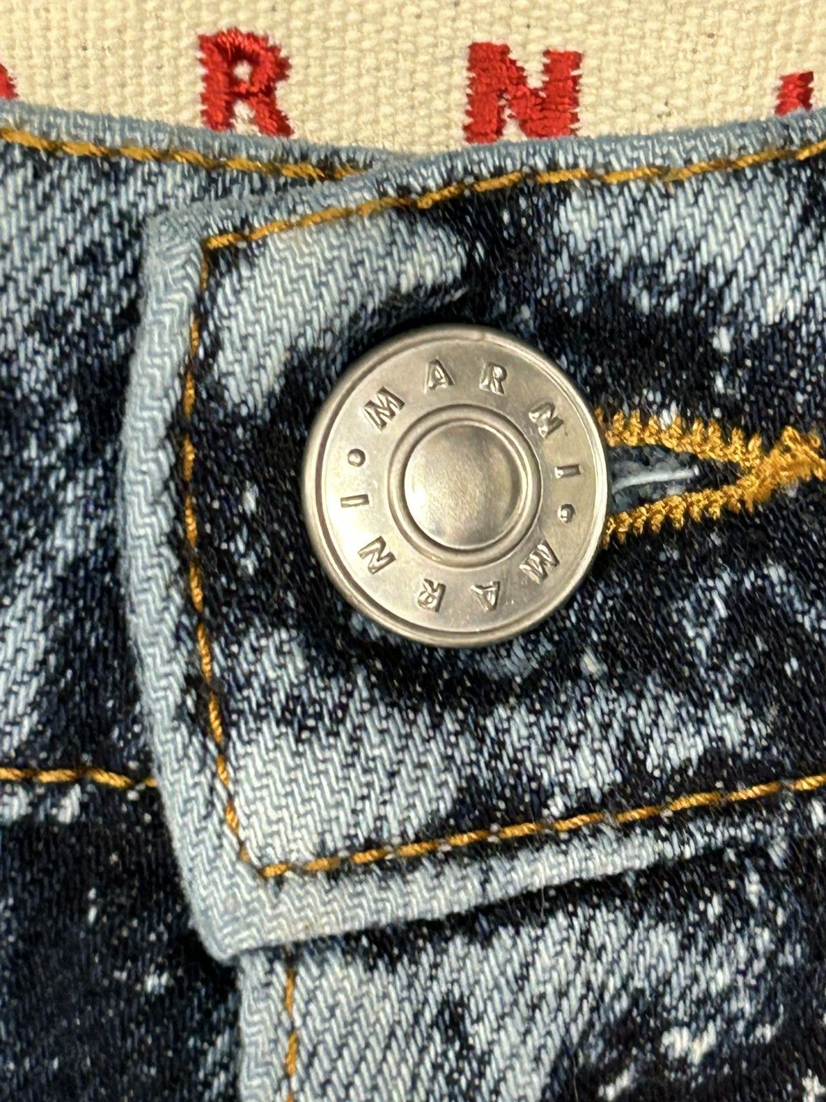 Marni Marni Acidwash Blue Jeans Size US 30 / EU 46 - 2 Thumbnail