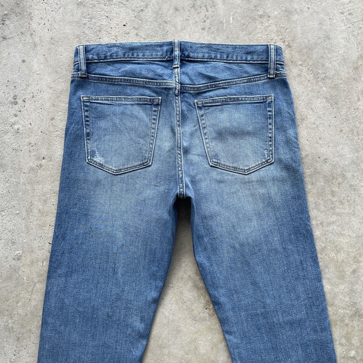 Japanese Brand × Jean W34x28.5 Japanese Brand Faded Jeans Denim Pants Size US 34 / EU 50 - 8 Thumbnail