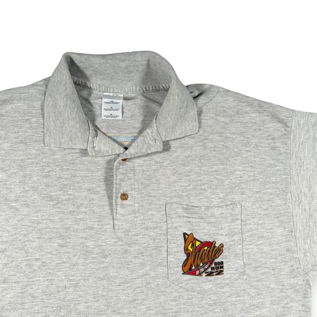 Gildan VINTAGE Nike Shirt Adult L Gray Shades Past Run Tennessee 2004 XXII Rod Run Polo Mens Size US L / EU 52-54 / 3 - 3 Thumbnail