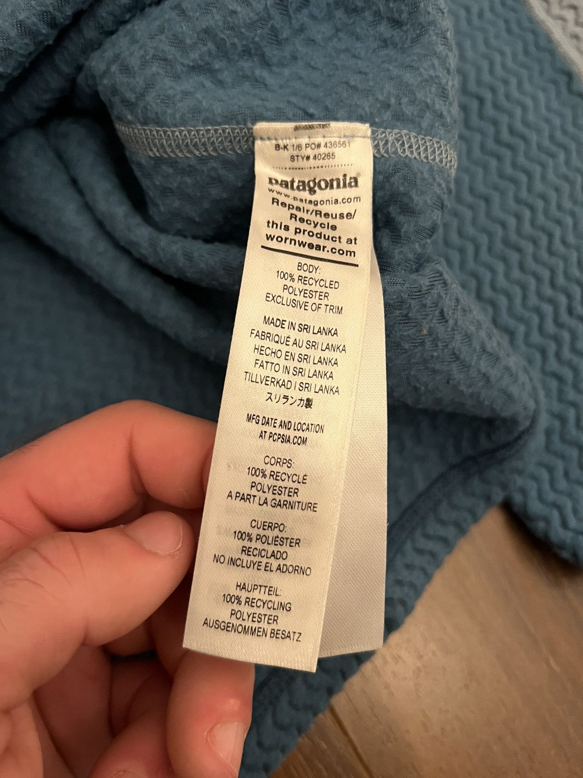Patagonia Men’s Patagonia R1 Air Henley Long-Sleeve Size US XS / EU 42 / 0 - 7 Thumbnail