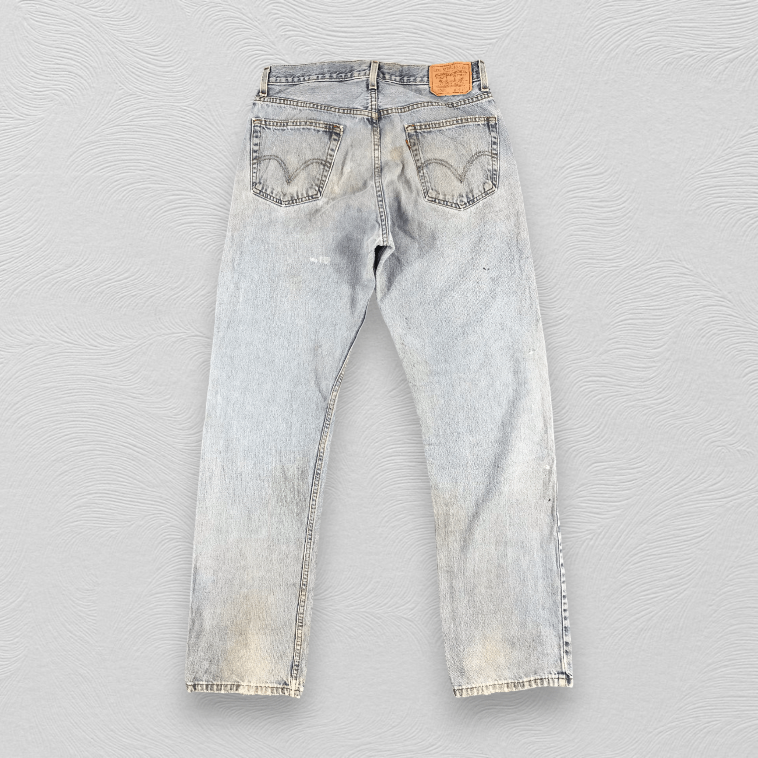 Levi's Vintage Levis 505 Jeans Regular Fit Denim KJ512 Size US 33 - 2 Thumbnail