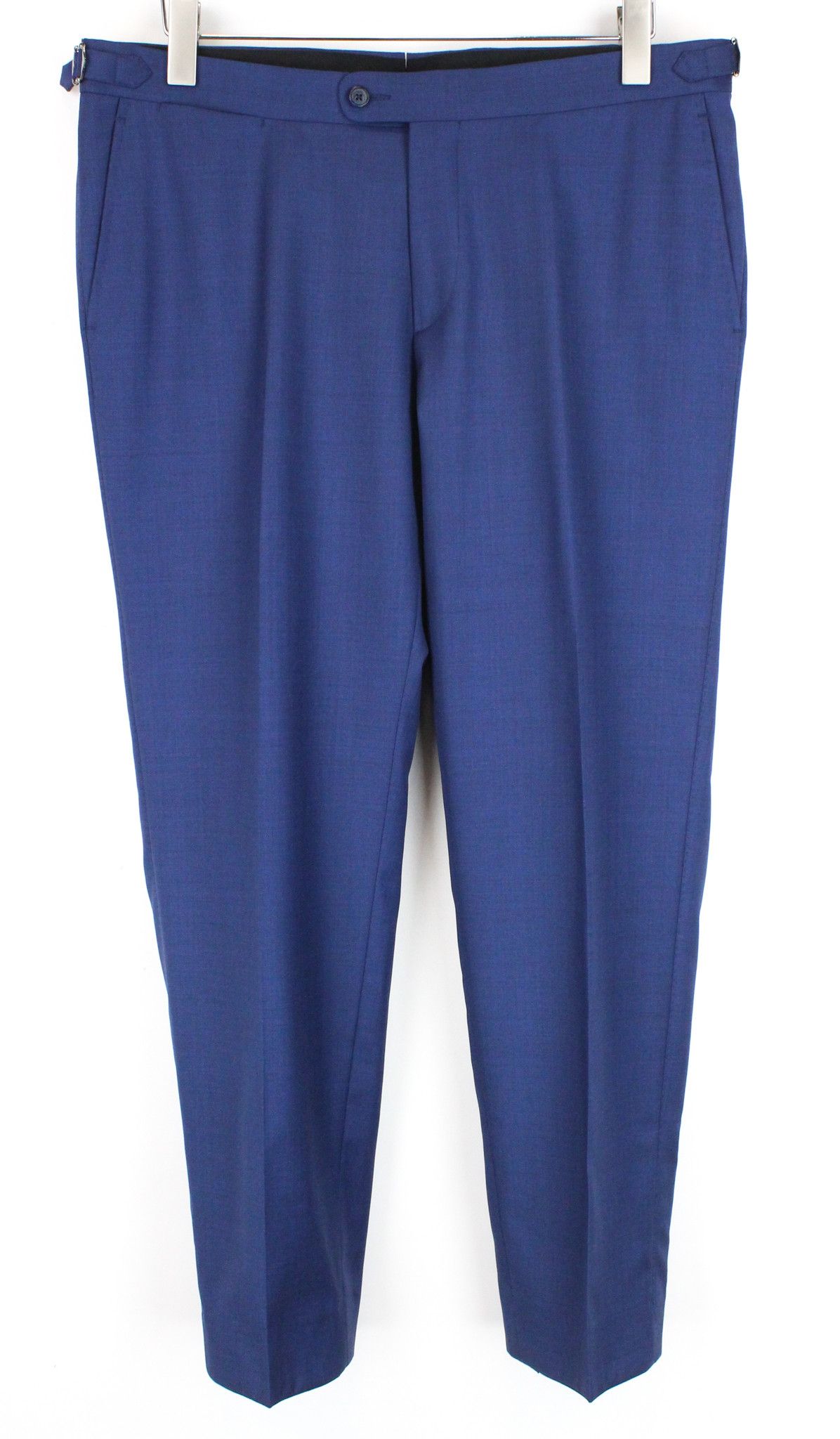 Suitsupply LA SPALLA UK44S Mid-Blue Wool 3 Piece Suit 66561 Size 44S - 4 Thumbnail