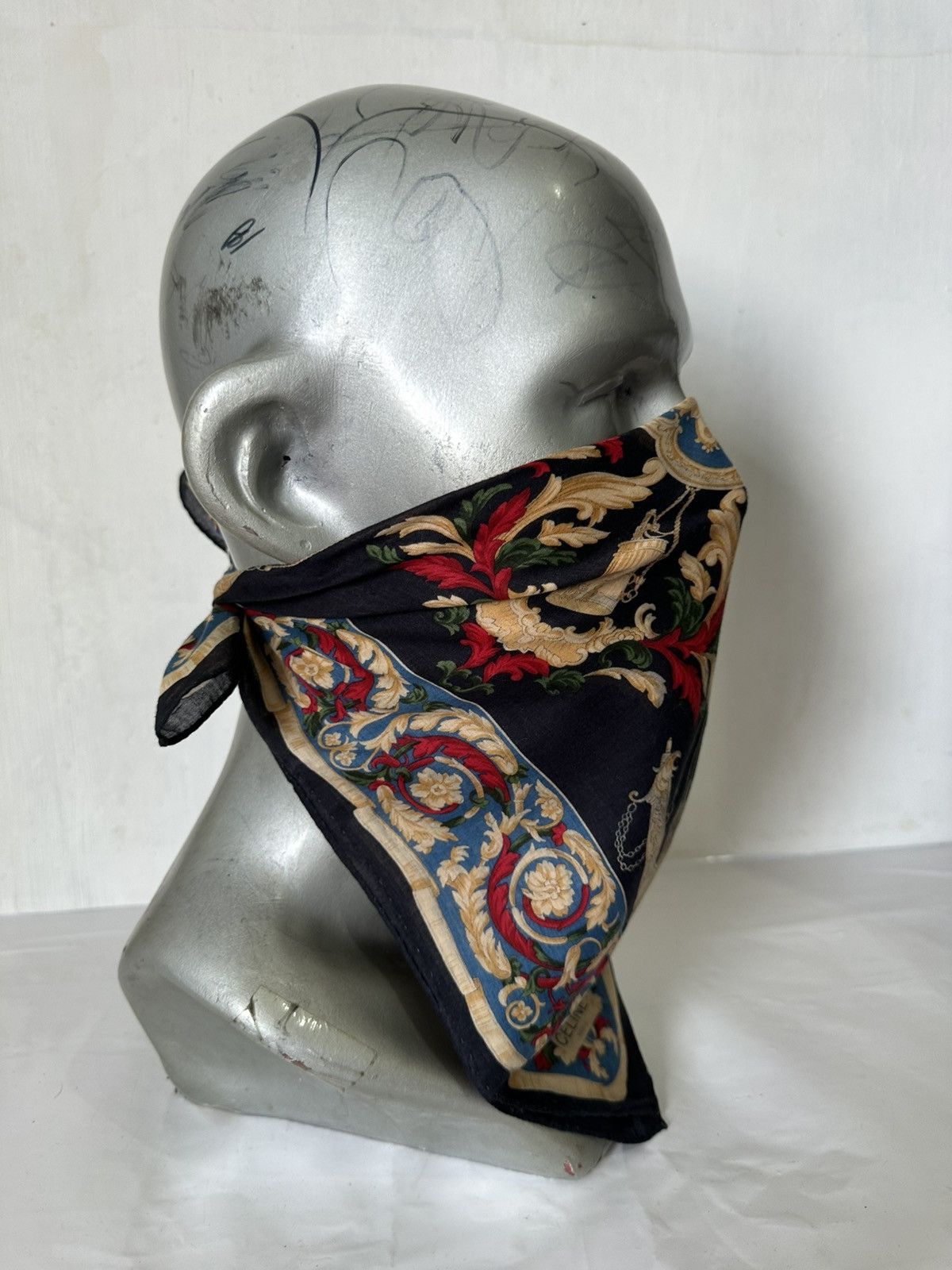 Vintage Vintage Celine Handkerchief/ Neckerchief/ Bandana Size ONE SIZE - 7 Thumbnail