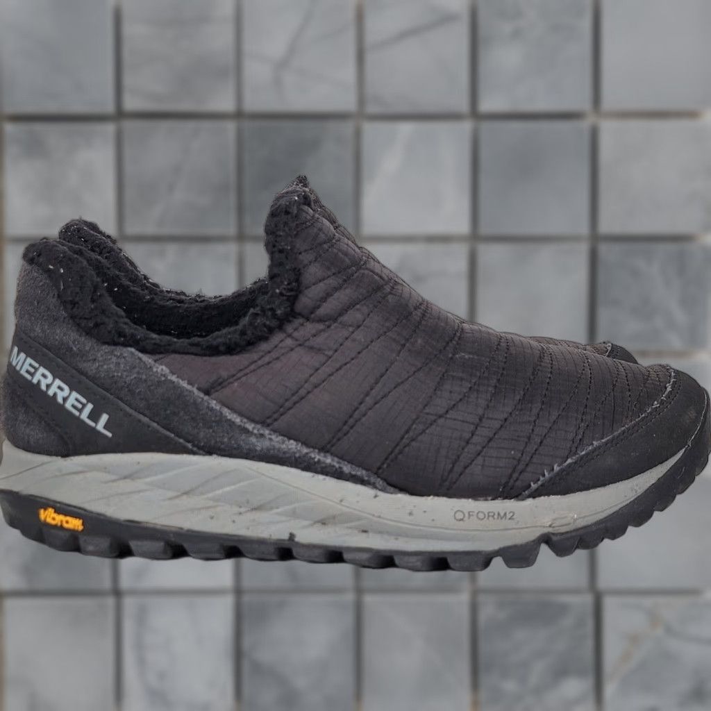 Merrell Merrell Antora Sneaker Moc Women Black 7.5 Slip On Outdoor Activewear Casual Workwear Shoes Size US 8 / IT 38 - 1 Thumbnail