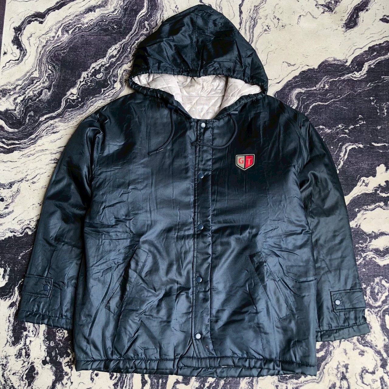 Nissan Vintage Nissan Skyline GTR Hooded Racing Jacket Size US XL / EU 56 / 4 - 1 Thumbnail