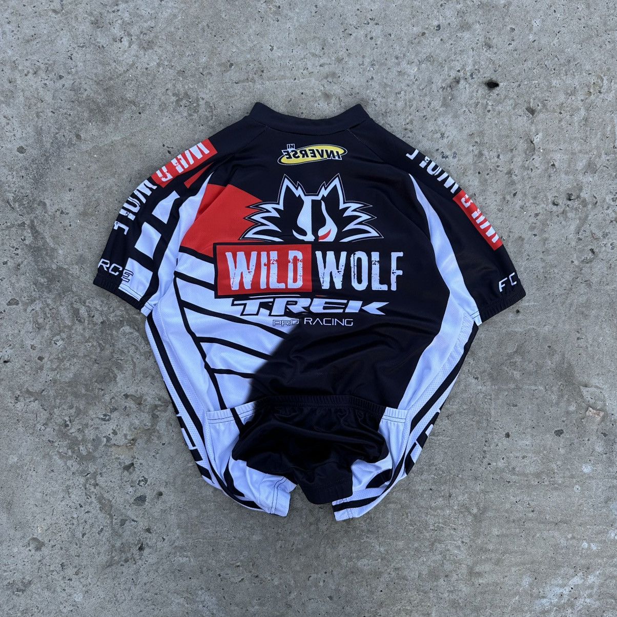 Salem Sportswear Vintage Cycle Jersey Wild Wolf Trek Y2K Sport-wear Velo 00s Size US L / EU 52-54 / 3 - 2 Thumbnail