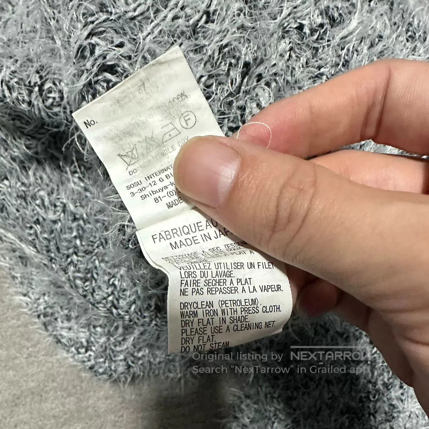 Yohji Yamamoto Yohji Yamamoto 2000FW Wool Blend Sweater. Size US L / EU 52-54 / 3 - 5 Thumbnail