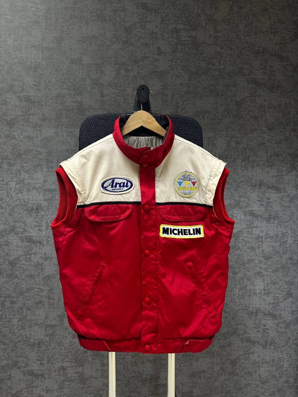 Dainese × Vintage Vintage Dainese Michelin West MOTO Big Logo Jacket Size US L / EU 52-54 / 3 - 1 Thumbnail
