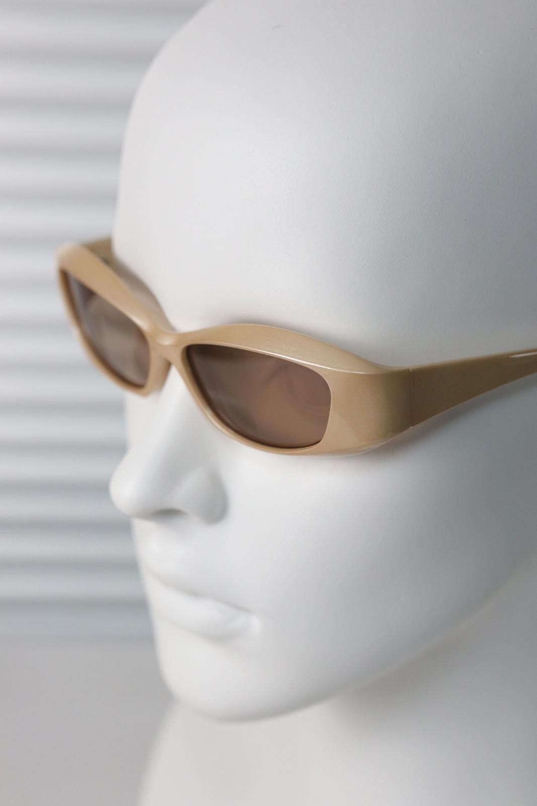 Other Vtg Y2k Avant Garde Round Sunglasses Jelly Pink Unisex OS Size ONE SIZE - 8 Thumbnail