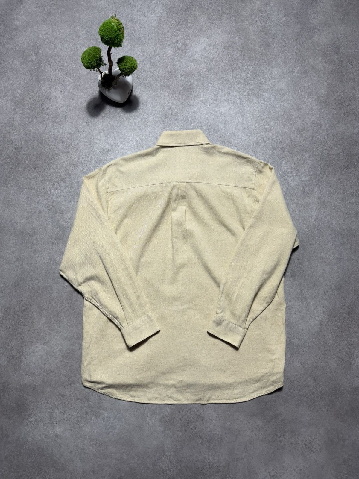 Burberry × Vintage Burberry Shirt Beige Vintage 90s Oversize Fit Elegance Size US L / EU 52-54 / 3 - 8 Thumbnail