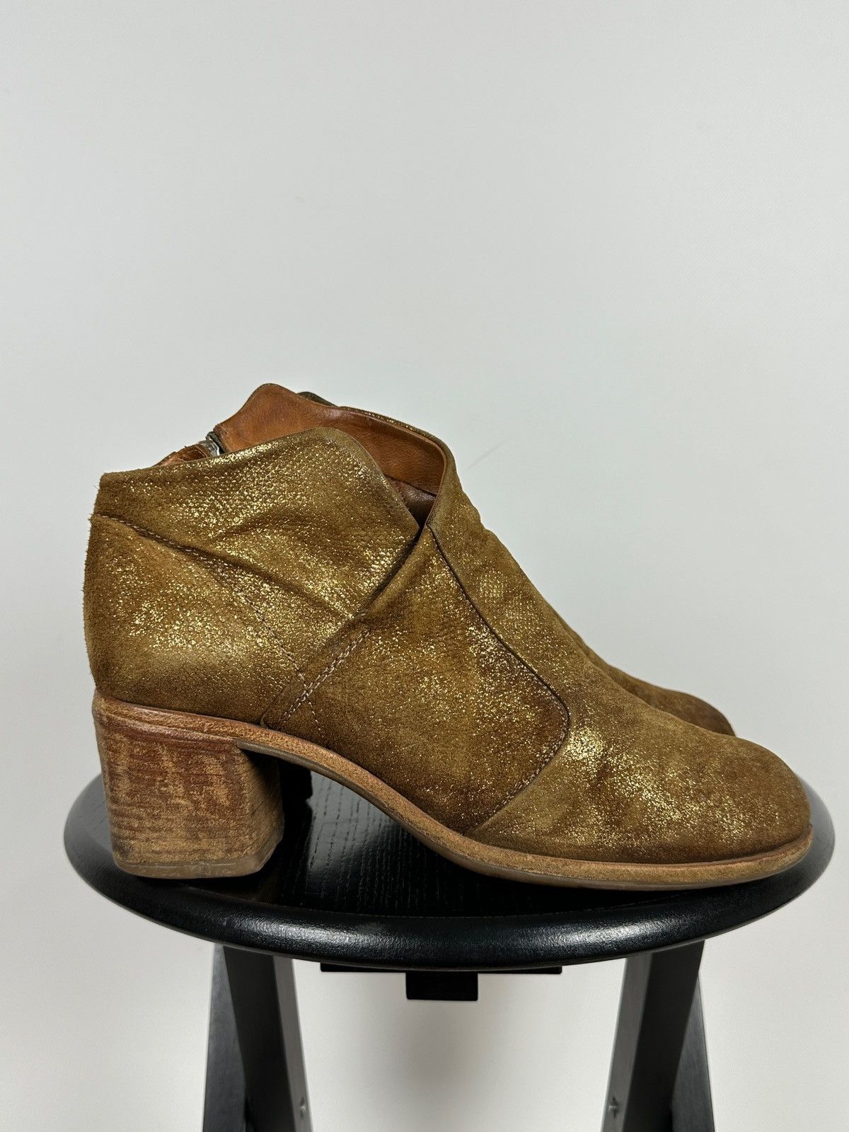 A.S.98 A.S.98. Airstep Leather Biker Ankle Boots Size US 11 / IT 41 - 2 Thumbnail