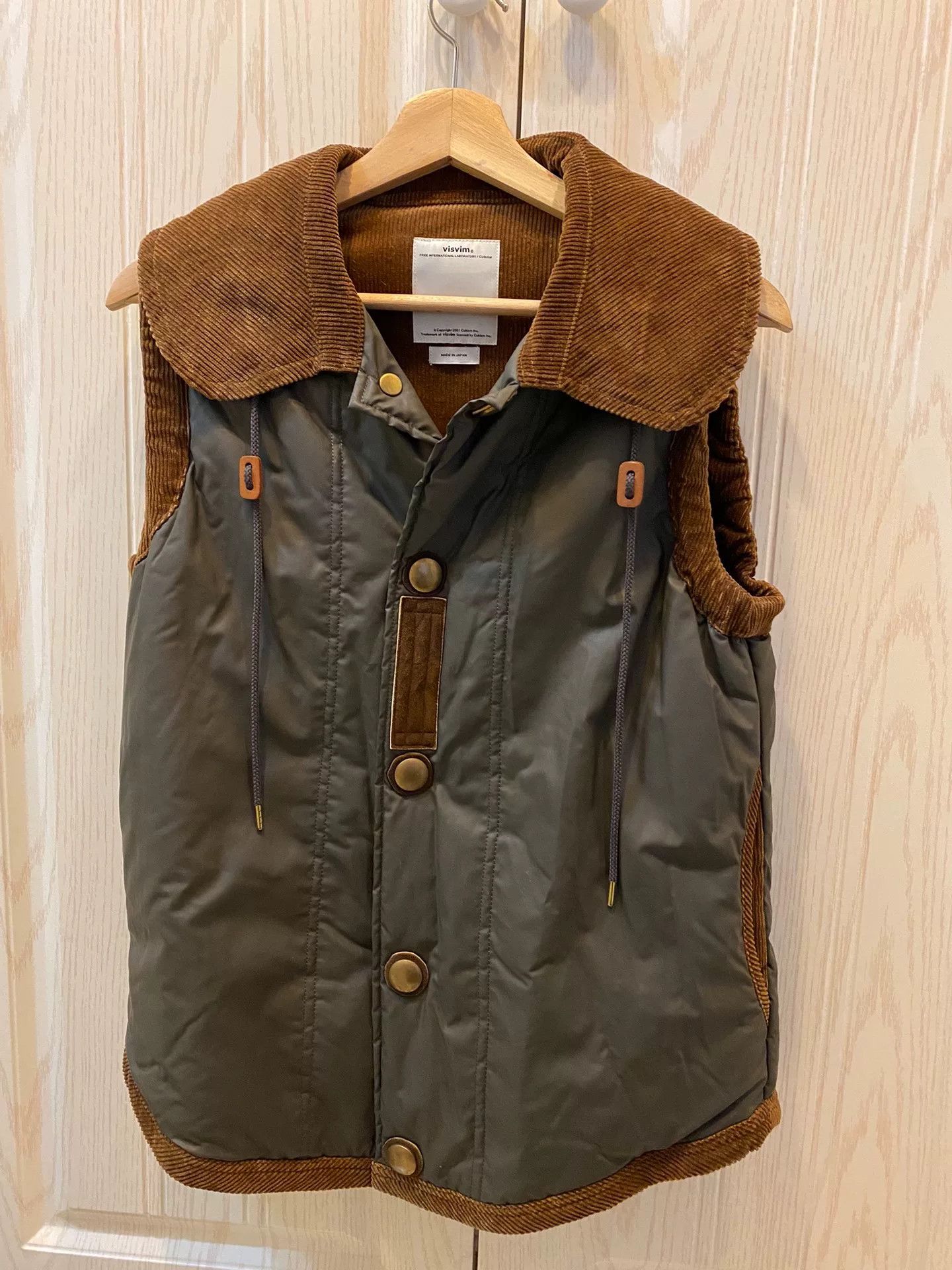 Visvim VISVIM 13AW Corduroy Paneled Vest Size US M / EU 48-50 / 2 - 1 Thumbnail