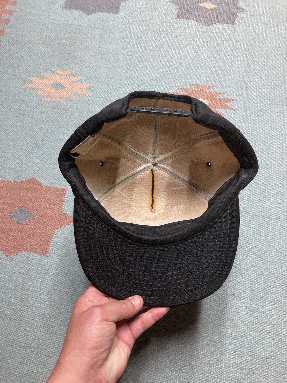 Vintage Vintage SnapBack hat VanAlstine truck Michigan Cummins black Size ONE SIZE - 5 Thumbnail