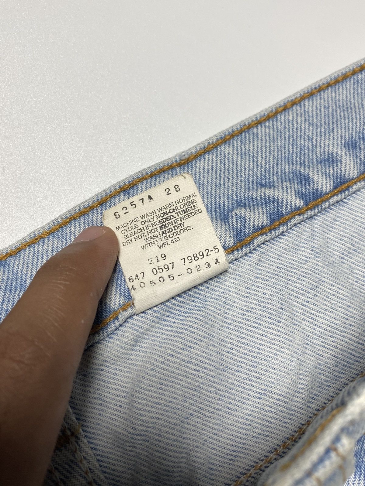 Levi's Levi’s - Vintage 505 Orange Tab Size US 38 / EU 54 - 17 Thumbnail