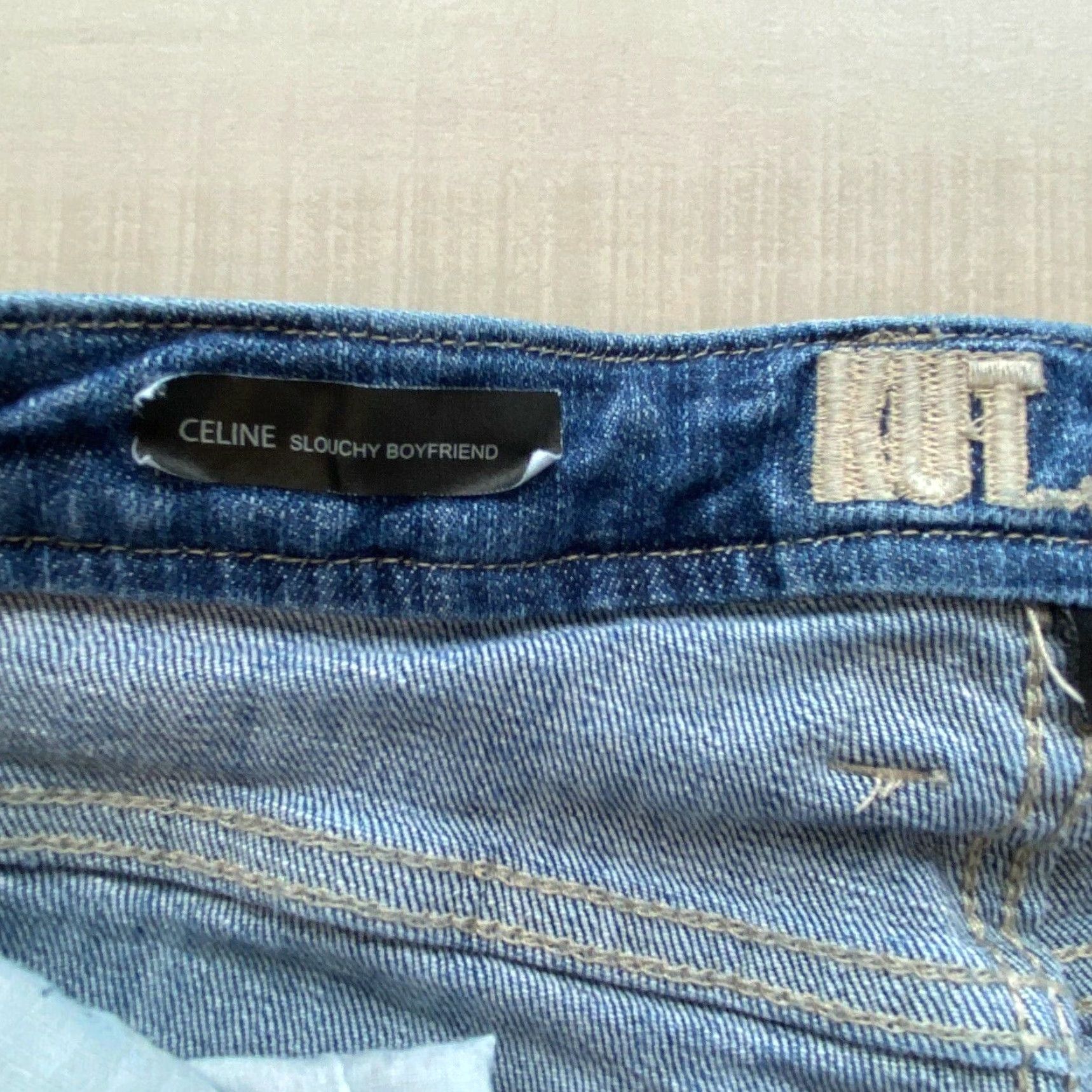 Vintage Kut From The Kloth Womens Distressed Boyfriend Jeans Blue Size 4 Size 27" / US 4 / IT 40 - 4 Thumbnail
