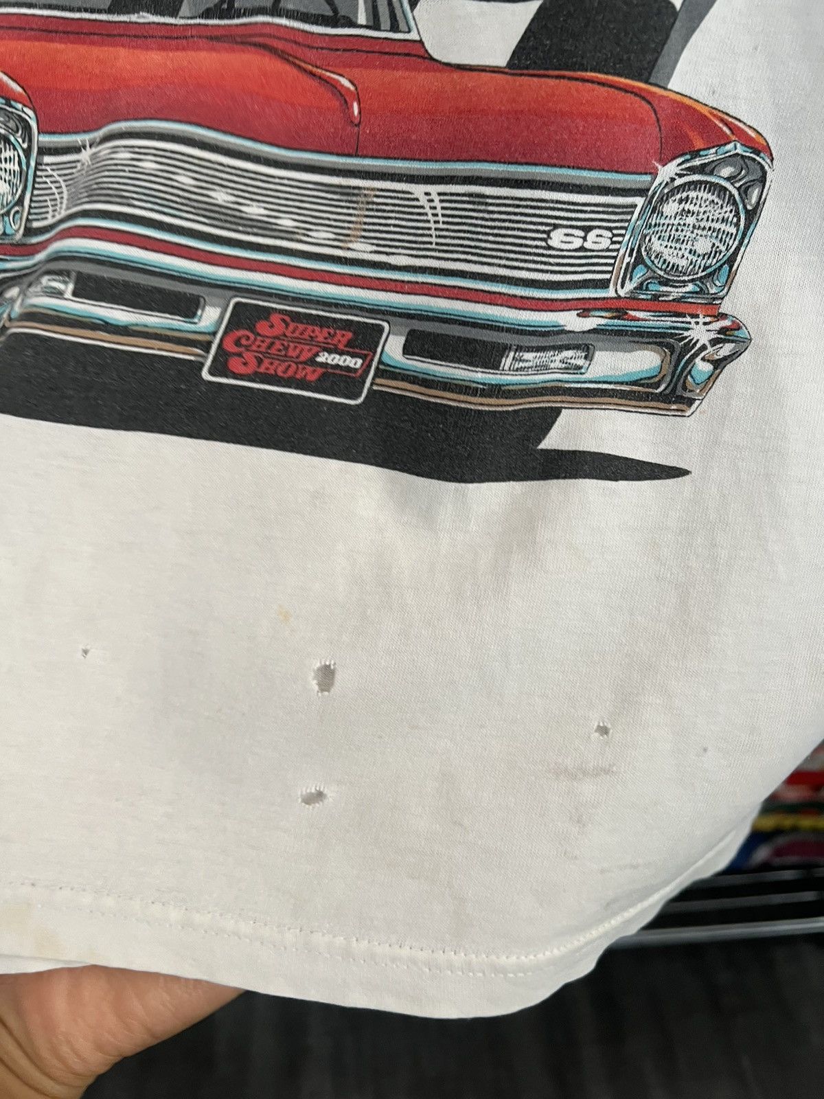 Chevrolet 2000 Super Chevy Show Muscle Cars Tedder Tee Size US XL / EU 56 / 4 - 6 Thumbnail