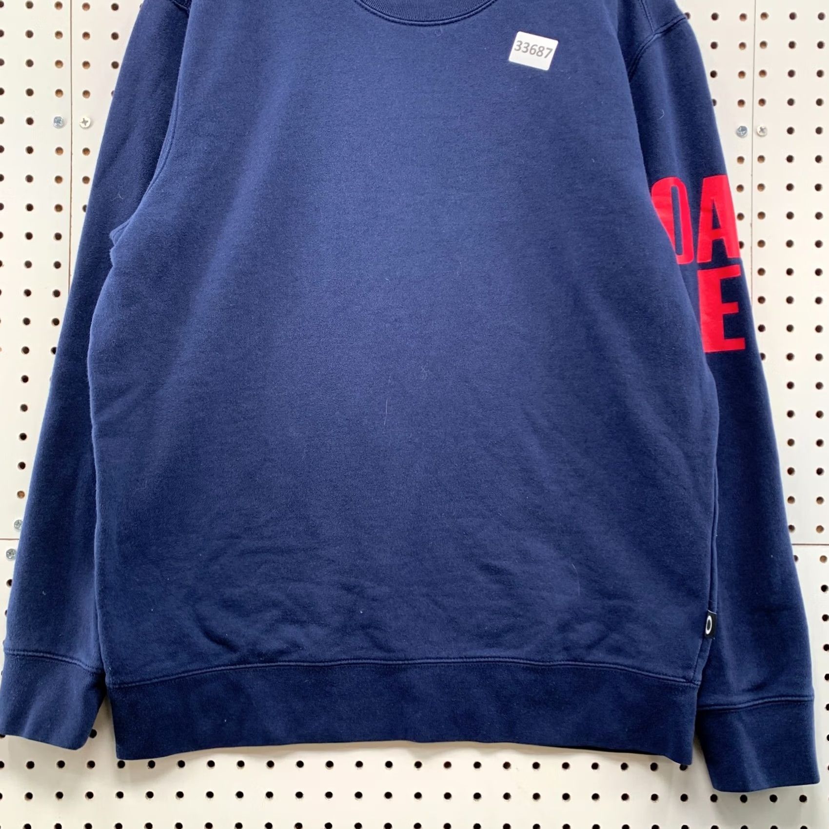 Oakley Oakley Shirt Mens L Blue Sweatshirt Red Spellout Long Sleeve Crewneck 23x28 Size US L / EU 52-54 / 3 - 6 Thumbnail