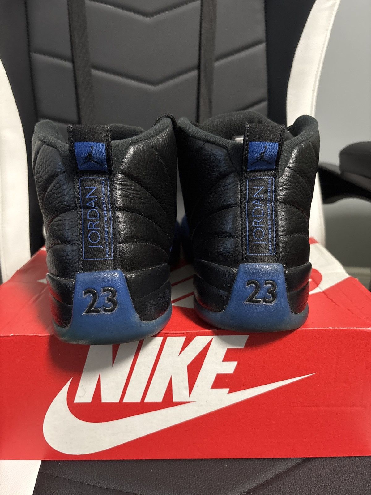 Jordan Brand Jordan 12 Retro ‘Game Royal’ Size US 11 / EU 44 - 4 Thumbnail