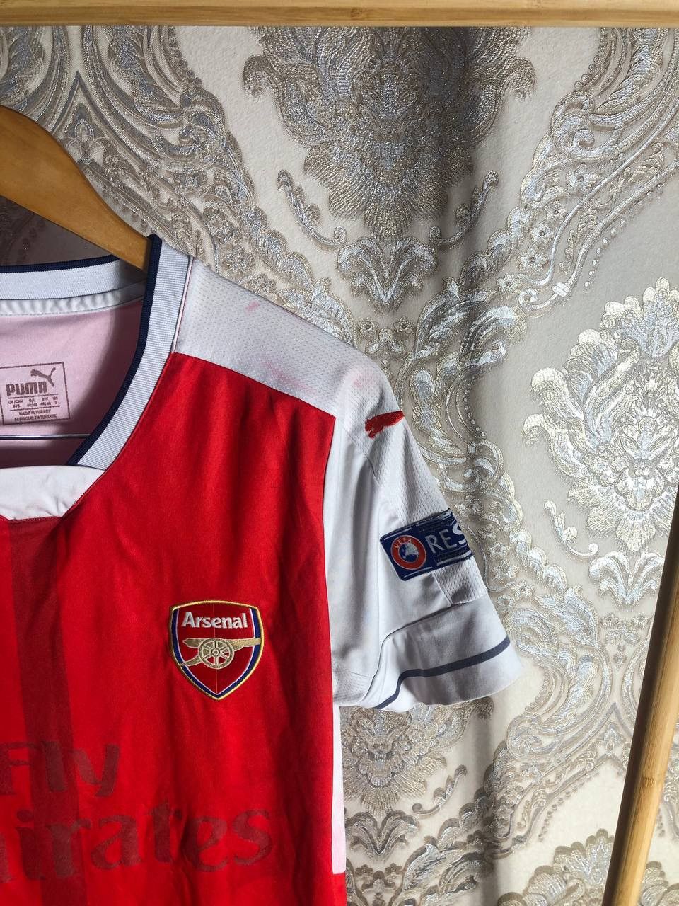 Puma VINTAGE PUMA FC ARSENAL LONDON ENGLAND SOCCER JERSEY RETRO Size US S / EU 44-46 / 1 - 2 Thumbnail