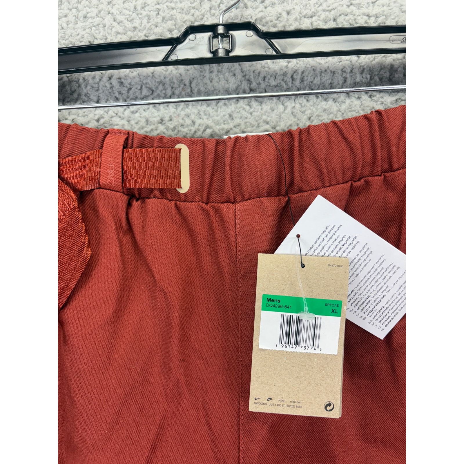 Nike Nike Tech Pack Lined Canvas Chino Pants Mens Extra Large XL Size US 34 / EU 50 - 6 Thumbnail