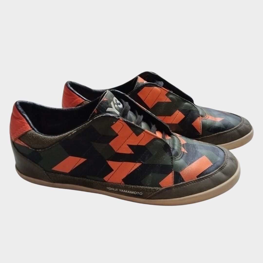 Adidas × Yohji Yamamoto Y-3 Honja Lowin Graphic Camo Shoes Size US 5.5 / EU 38 - 2 Thumbnail