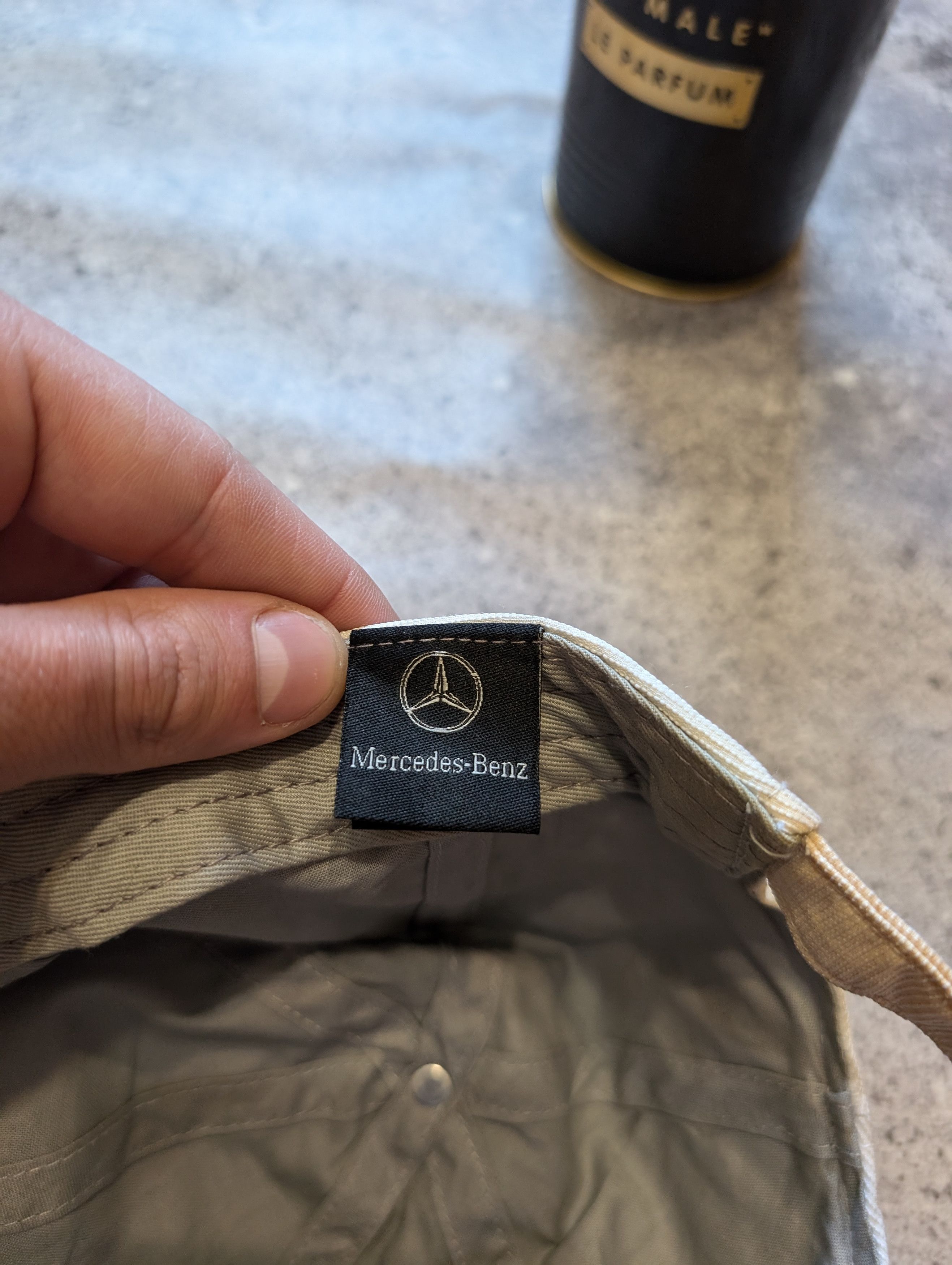 Formula 1 × Mercedes-Benz Mercedes Benz Cap Lewis Hamilton Vintage Racing Big Logo Size ONE SIZE - 4 Thumbnail