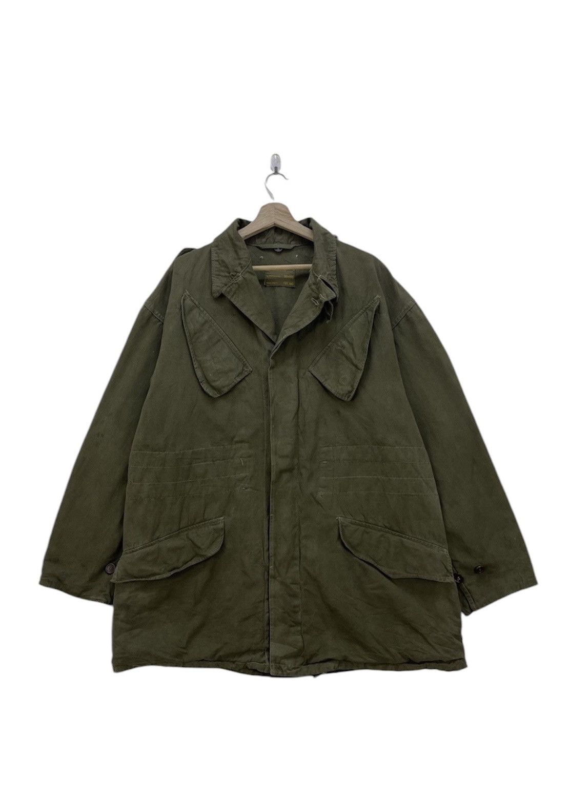 Vintage Vintage Military Wax Jacket Size US M / EU 48-50 / 2 - 1 Thumbnail