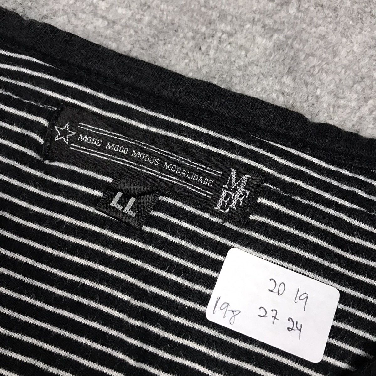 If Six Was Nine × Japanese Brand Punk japan under brand long sleeve Tshirt style Size US L / EU 52-54 / 3 - 9 Thumbnail