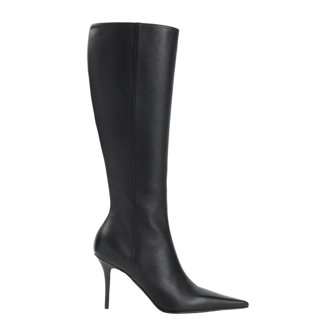 AMINA MUADDI Barbara Black 90mm Boots New & Authentic (Women