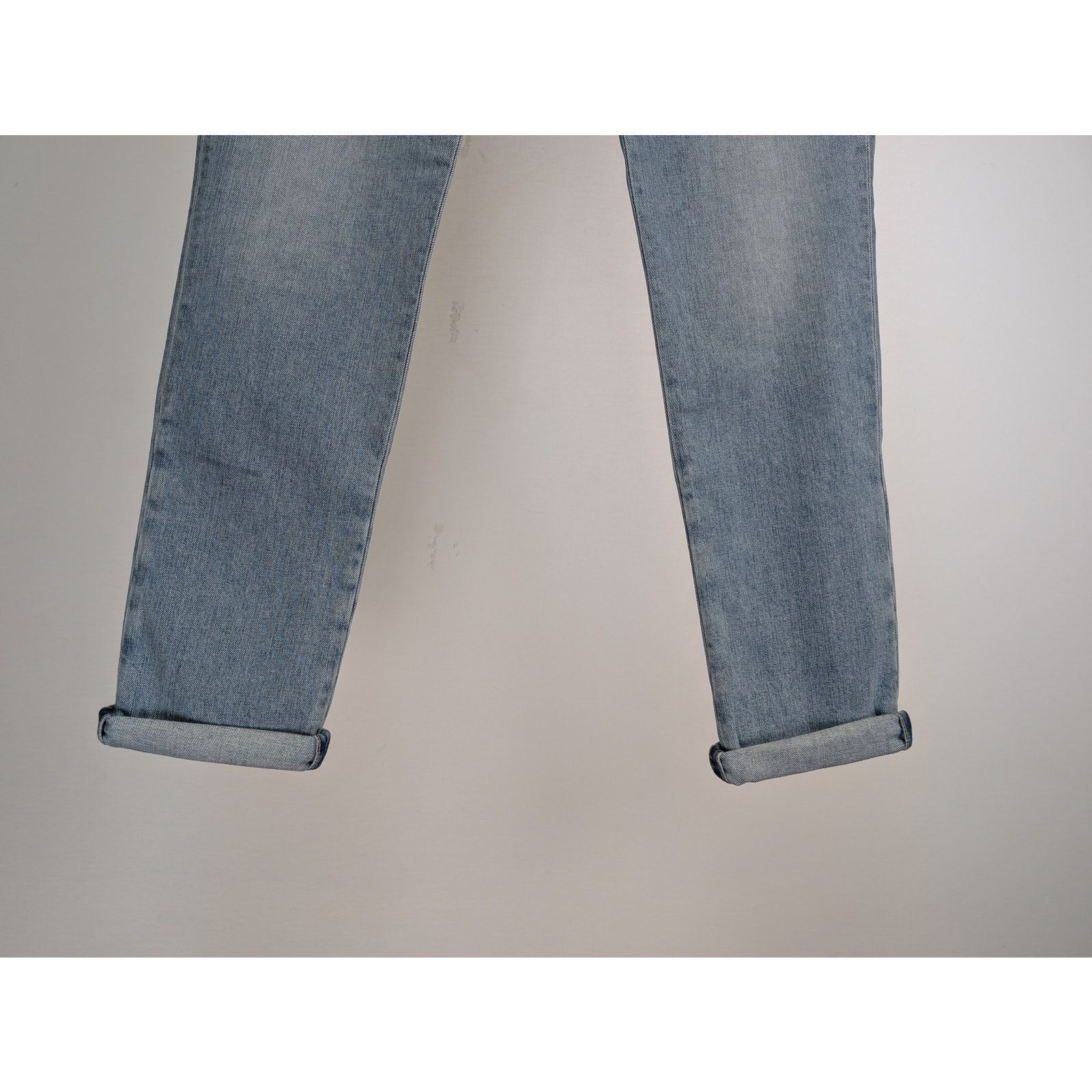 Brunello Cucinelli o1rshd1 Skinny Fit Denim Jean in Blue Size US 36 / EU 52 - 3 Thumbnail