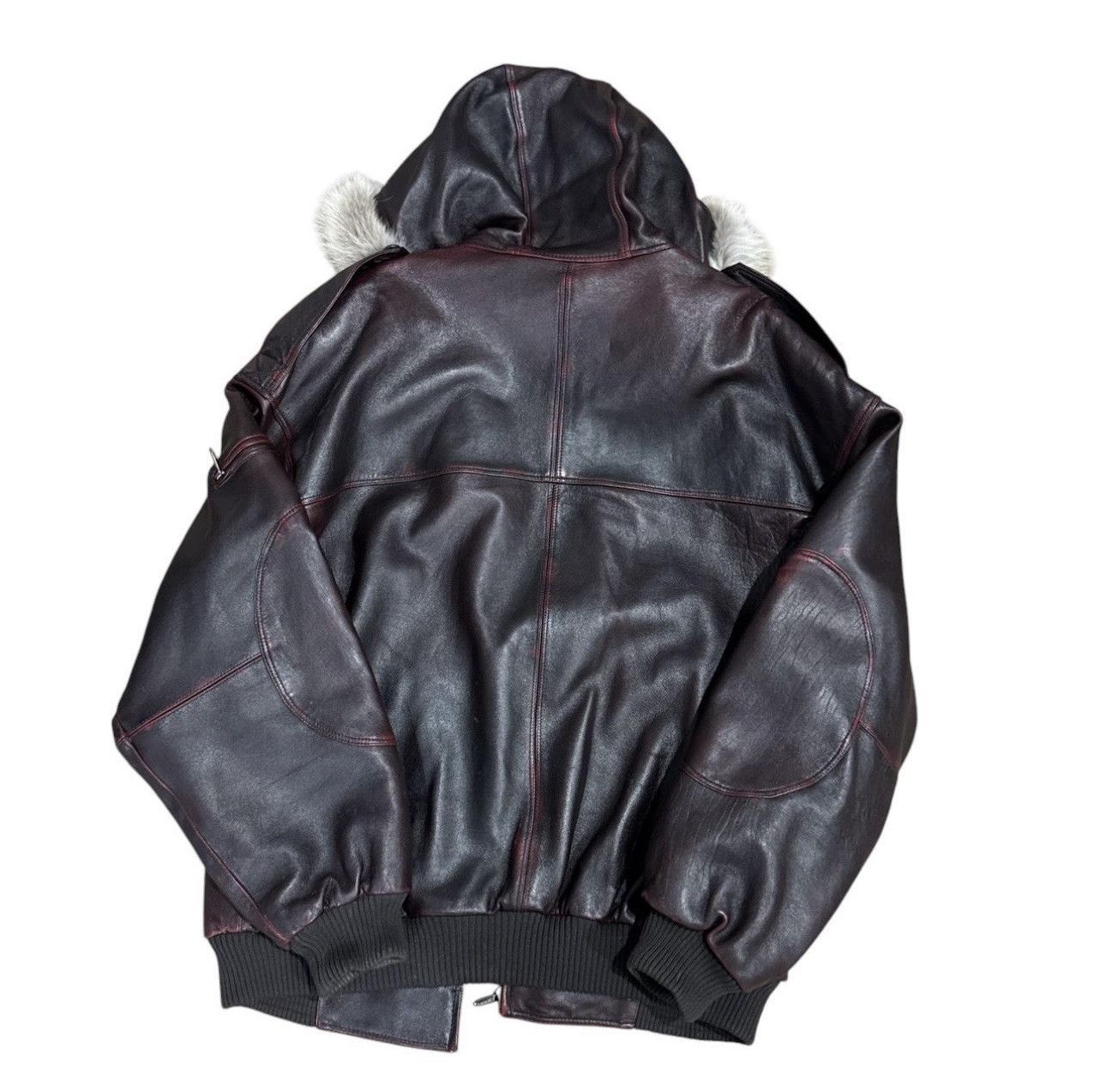 Pelle Pelle Rare Faux Fur 1 of 2 Pelle pelle leather jacket Size US XL / EU 56 / 4 - 2 Thumbnail