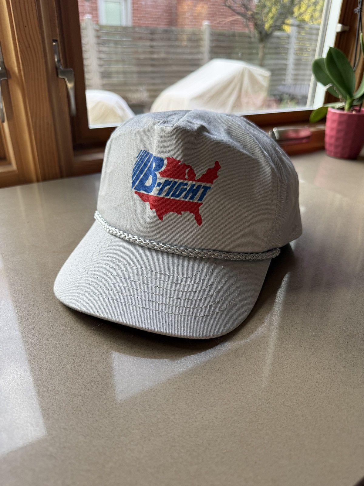 Vintage Vintage 80s B-Right America Snapback Rope Hat Size ONE SIZE - 1 Thumbnail