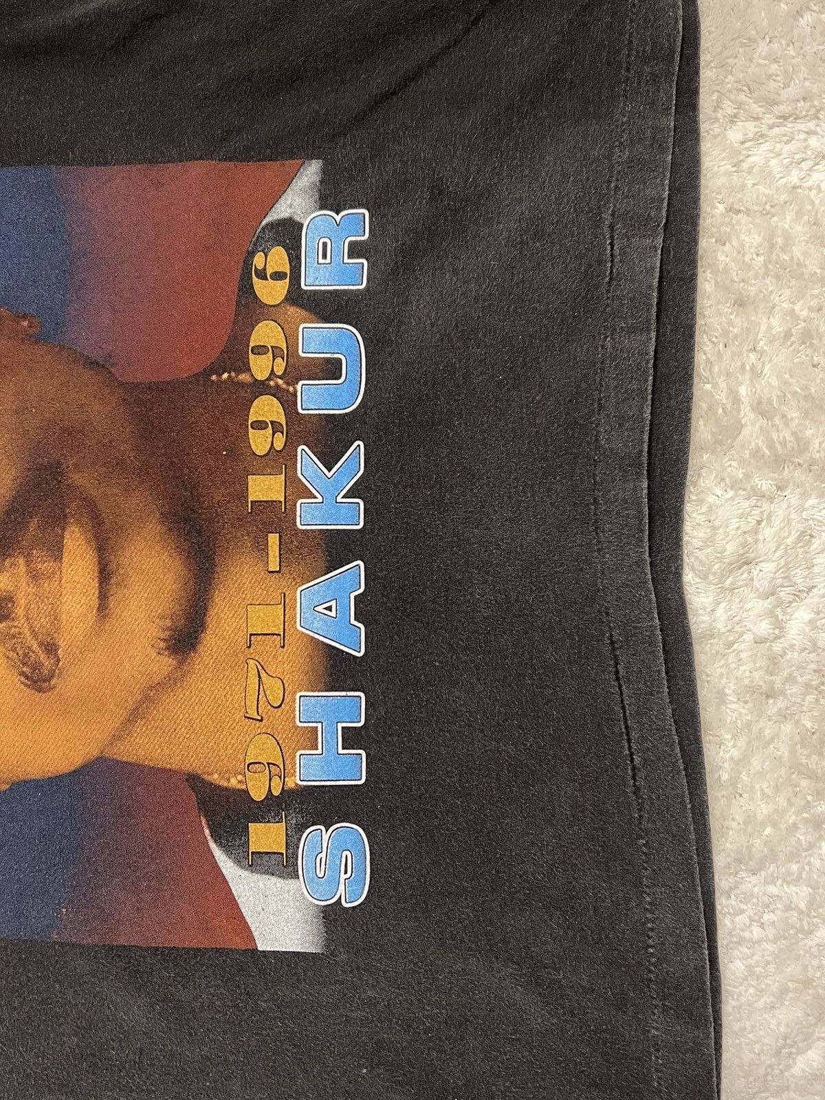 Band Tees × Rap Tees Single Stitch Tupac full print rap t shirt Size US XL / EU 56 / 4 - 3 Thumbnail