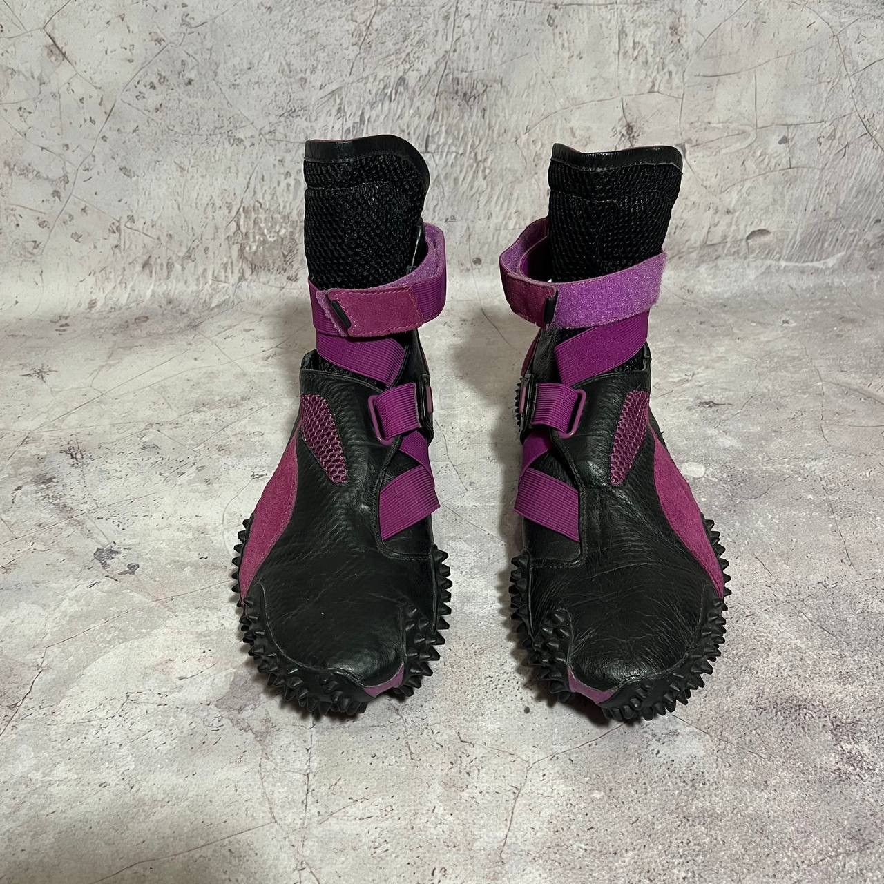 Puma Puma Mostro Mid Sneakers Shoes Black Purple 2004 Size US 8.5 / EU 41-42 - 3 Thumbnail