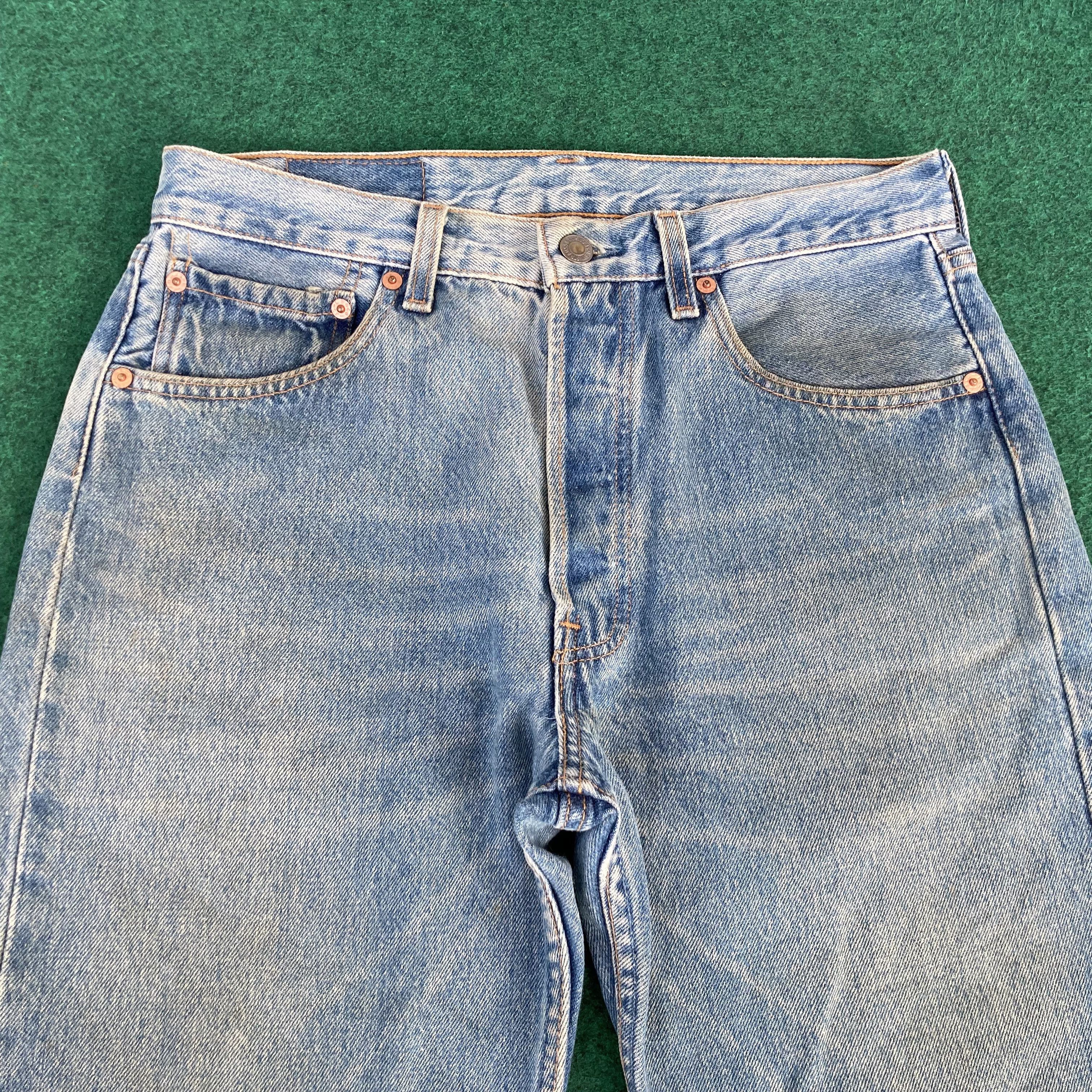 Levi's 30x12.5 Vintage Levis 501 Short Sz 30 Jorts Jeans Size US 30 / EU 46 - 3 Thumbnail