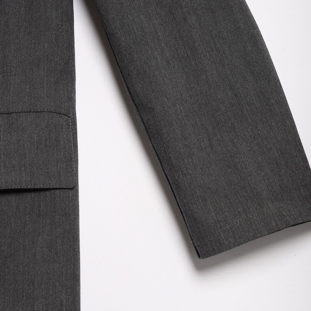 Mackintosh Mackintosh Scotland Wool Coat Gray Rubber Proofed Jacket Size US S / EU 44-46 / 1 - 6 Thumbnail