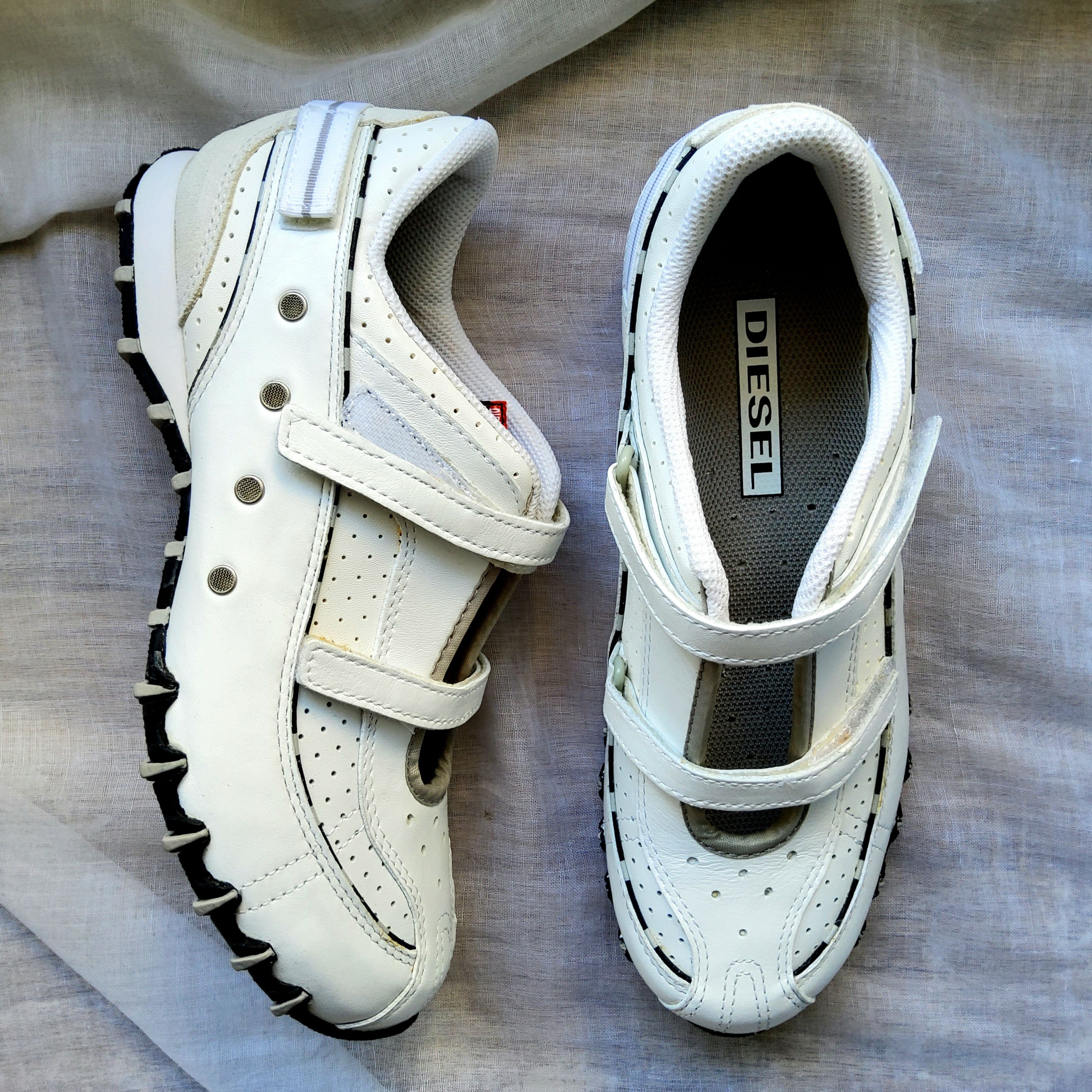 Diesel Diesel vintage y2k deadstock tech mary jane sneakers Size US 7 / IT 37 - 1 Thumbnail