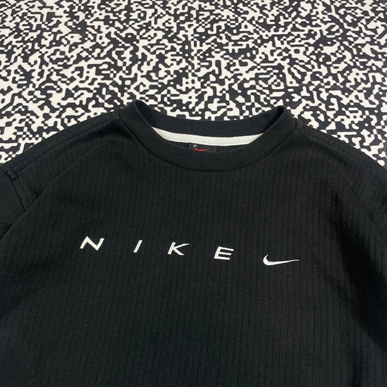 Nike Vintage 90s Nike Swoosh Retro Style Boxy Sweatshirt Size S / US 4 / IT 40 - 2 Thumbnail